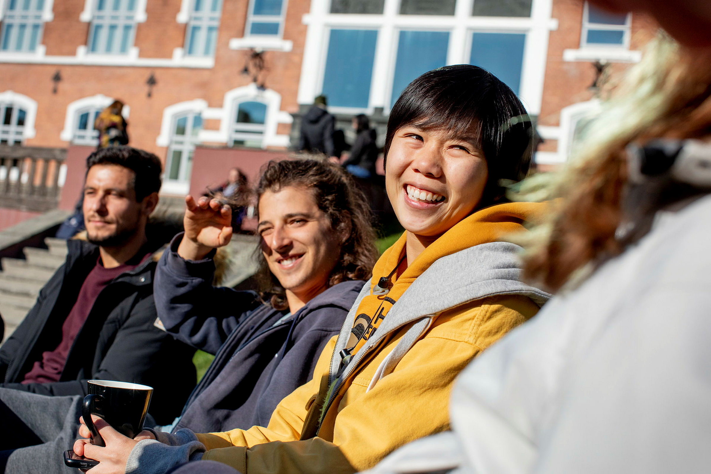 Internasjonale studenter fra Noragric på campus Ås NMBU