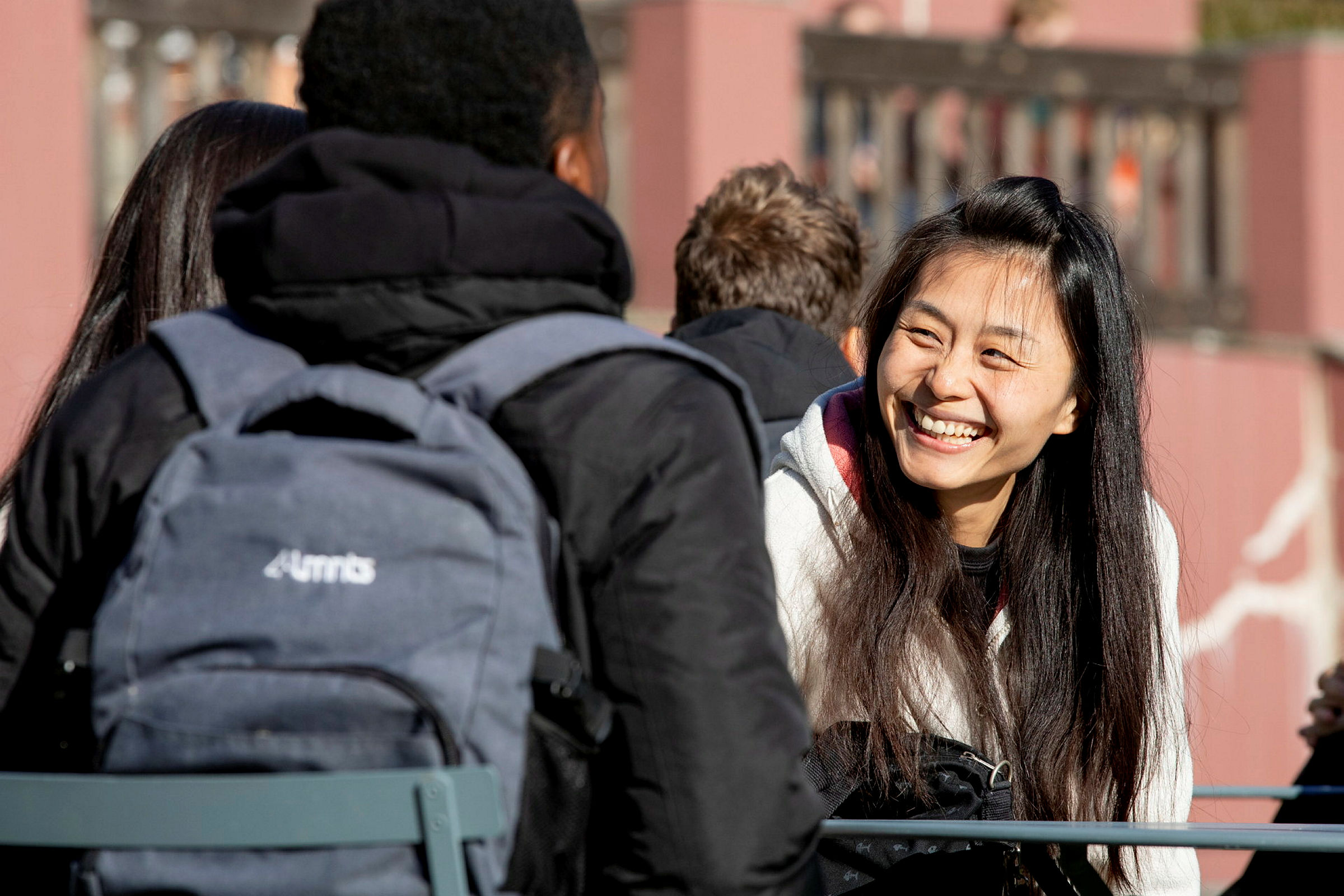 Internasjonale studenter fra Noragric på campus Ås NMBU