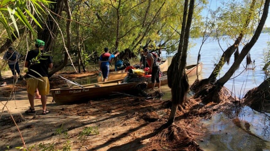 Mississippi River School November 2019, Louisiana USA. Part of research project: Mississippi: An Anthropocene River 2018–19 HWW and MPI, Berlin.