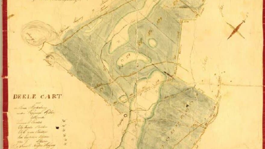 Utskiftningskart fra 1846