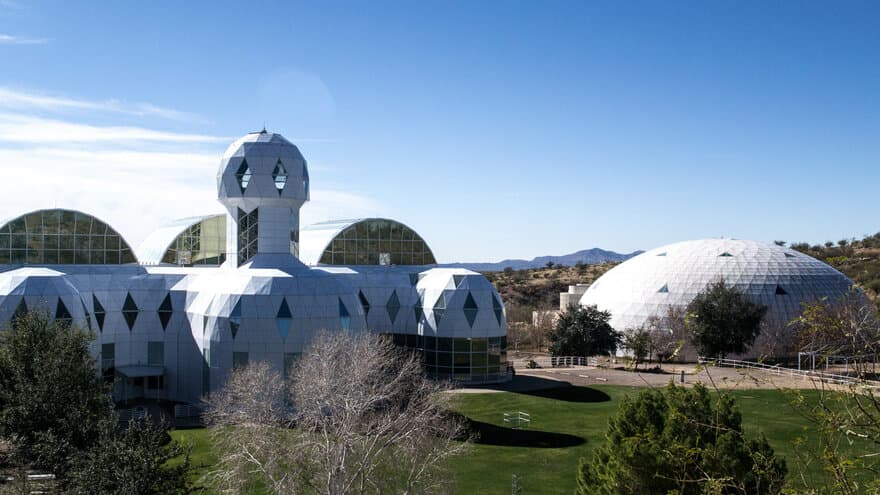 Biosphere 2, i Arizona, USA.