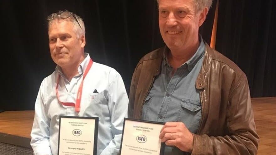 Thore Egeland er tildelt vitenskapspris fra den internasjonale organisasjonen for rettsgenetikk, International Society for Forensic Genetics (ISFG).