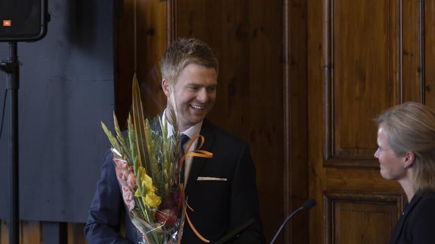 Kjell Rune Jonassen fikk Alf Bjørseths Inspirasjonspris. 