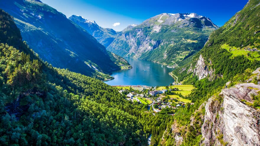 Verdensarvområdene i Geiranger er case i forskningsprosjektet Twin Fjord.
