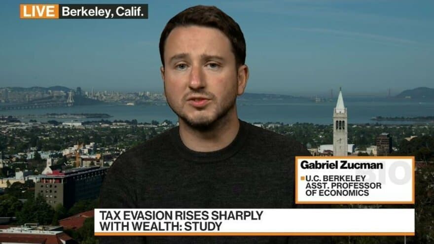 Gabriel Zucman intervjues på Bloomberg om tax evasion and inequality.