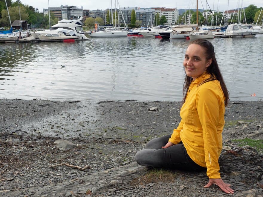 ‘Frognerkilen is one of the sea's parking lots,’ maintains waterscape architect Elin T. Sørensen as she sits on the smooth coastal rocks she has recreated as marine landscape architecture.