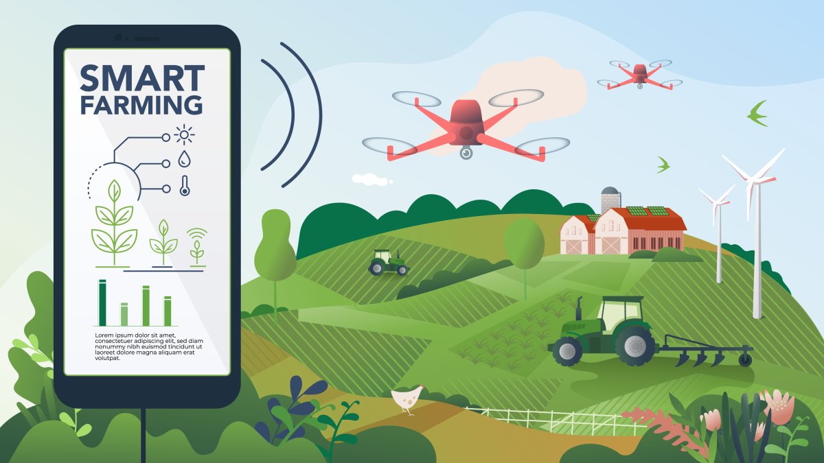 Illustration: Smart Farming